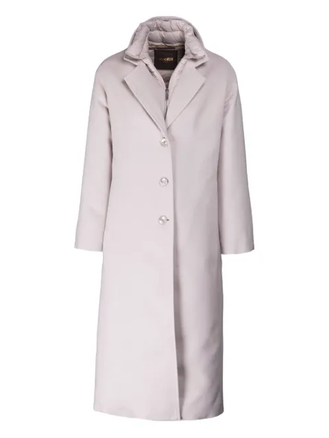 Moorer long-sleeve coat
