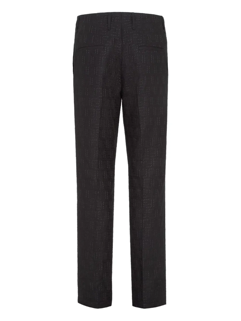 FENDI textured-pattern trousers | Regular & Straight-Leg Trousers | Image 2