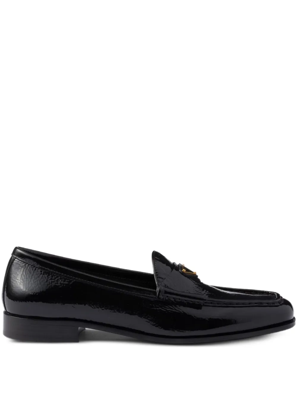 Prada Lakleren loafers Zwart