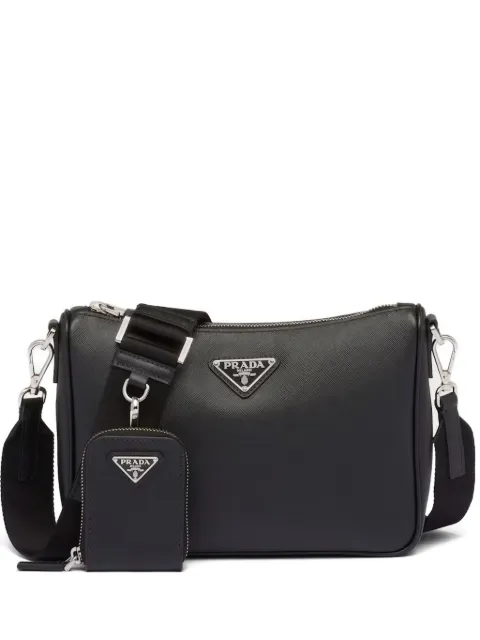 Prada saffiano leather shoulder bag