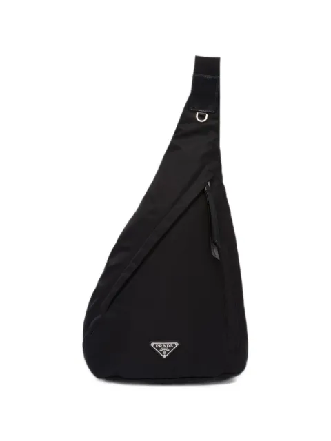 Prada Rucksack aus Re-Nylon und Leder