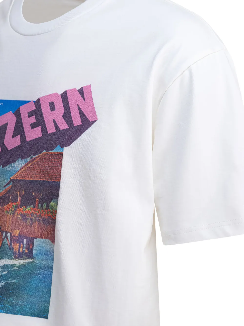 Vietti Merchandise Luzern Graphic-print T-shirt In White