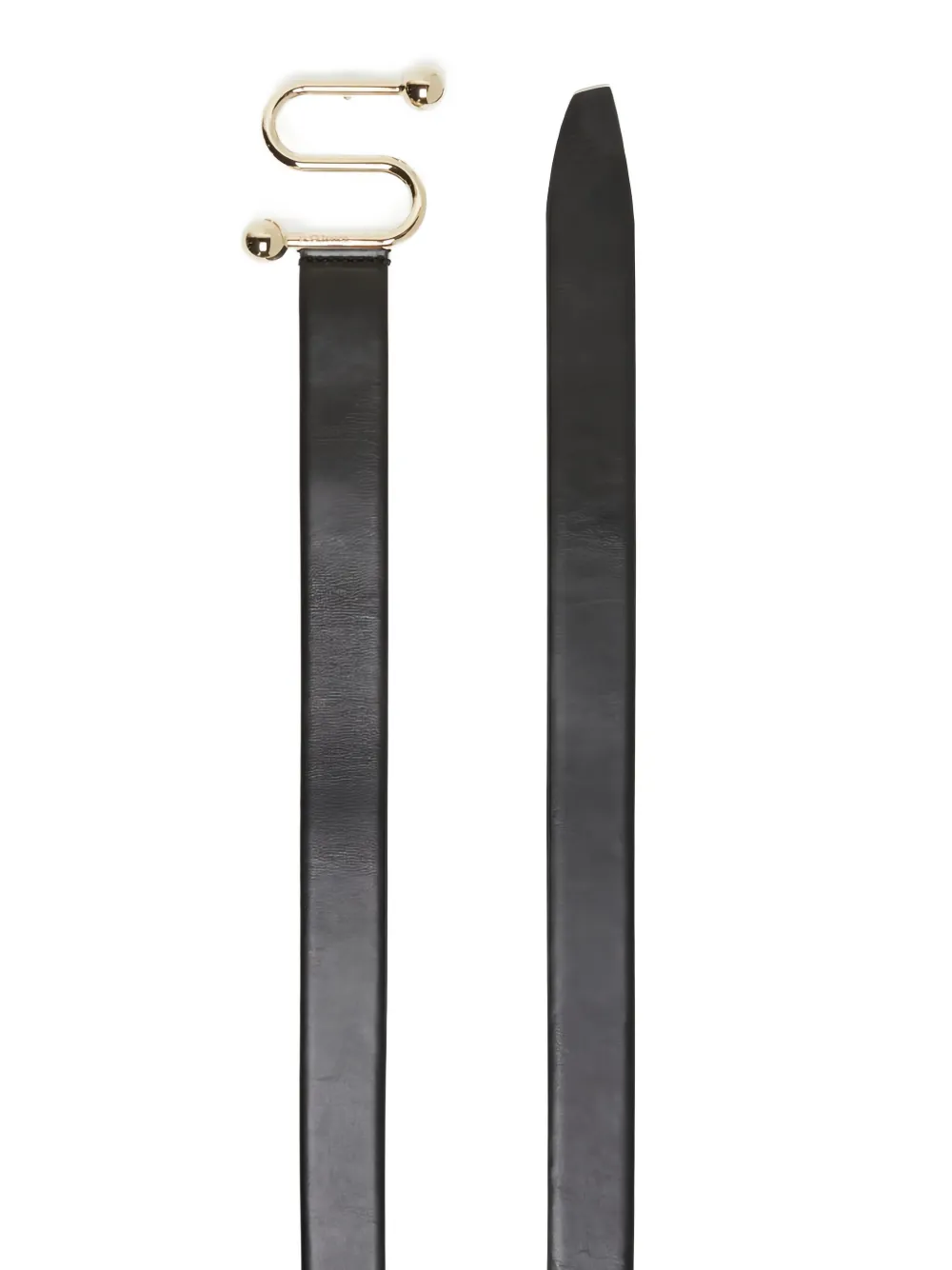 Sportmax S-buckle leather belt | Image 2