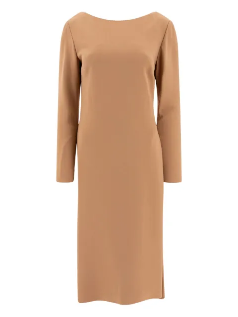 Elie Saab vestido con espalda descubierta y volantes