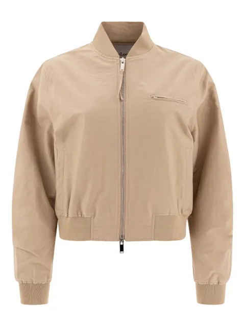 THE LOOM chamarra bomber con cierre en la parte delantera