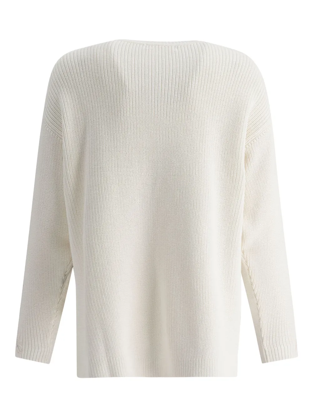 Elie Saab lace-insert cotton sweater | Knitted Sweaters | Image 2