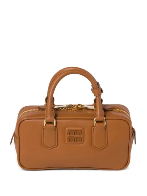 Miu Miu regular Arcadie leather tote bag