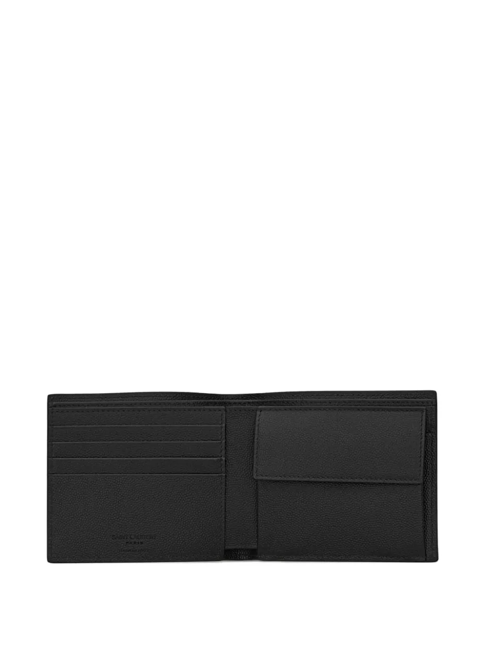 Saint Laurent Leren portemonnee Zwart