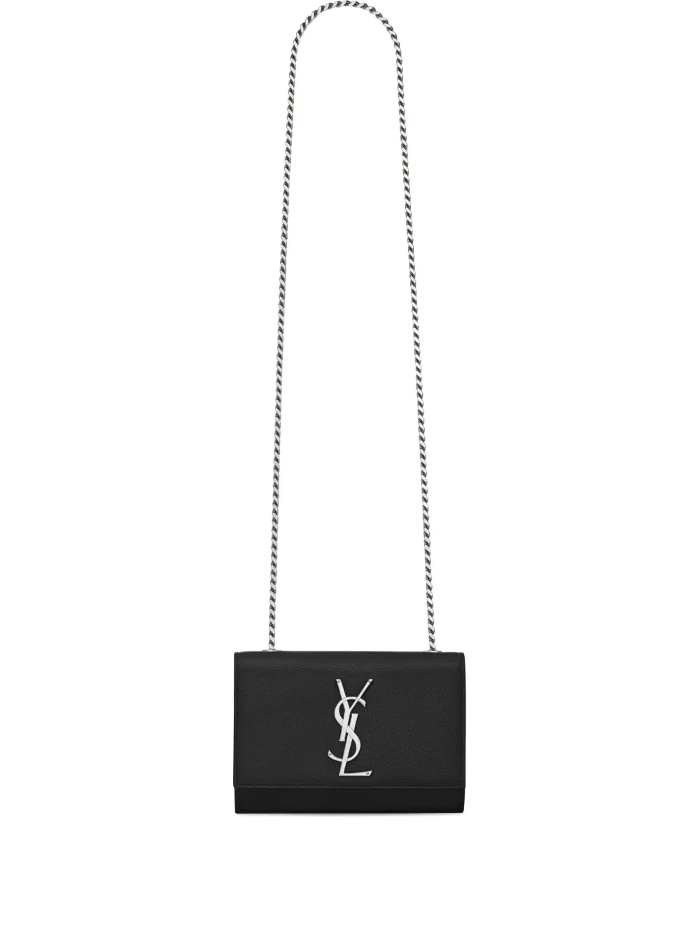 Saint Laurent Small Kate Leather Cross Body Bag In Orange
