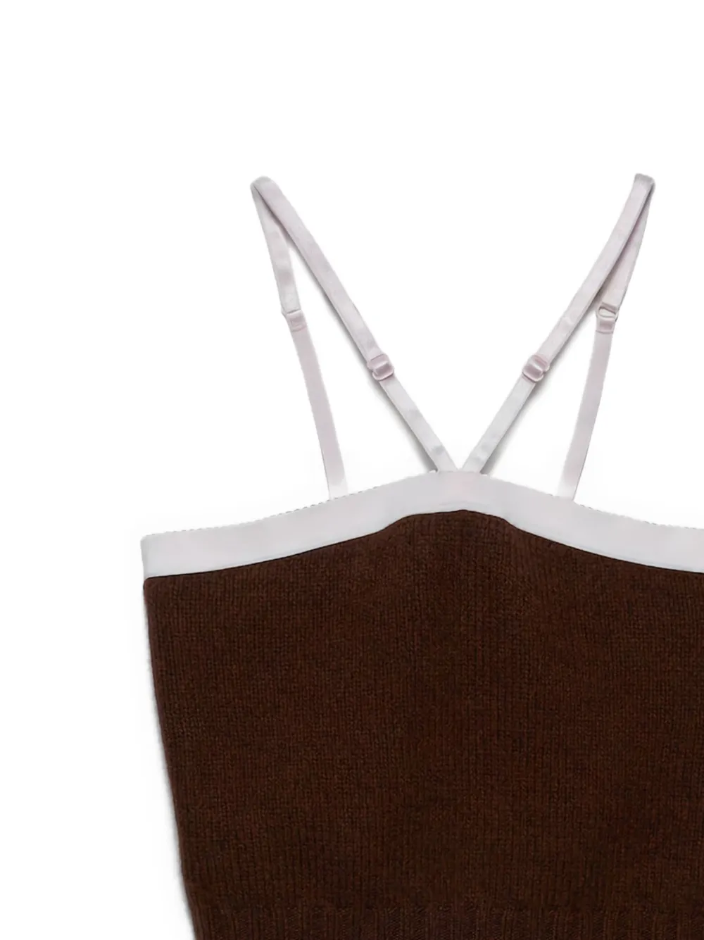 Prada satin-trimmed top | Vests & Tank Tops | Image 2