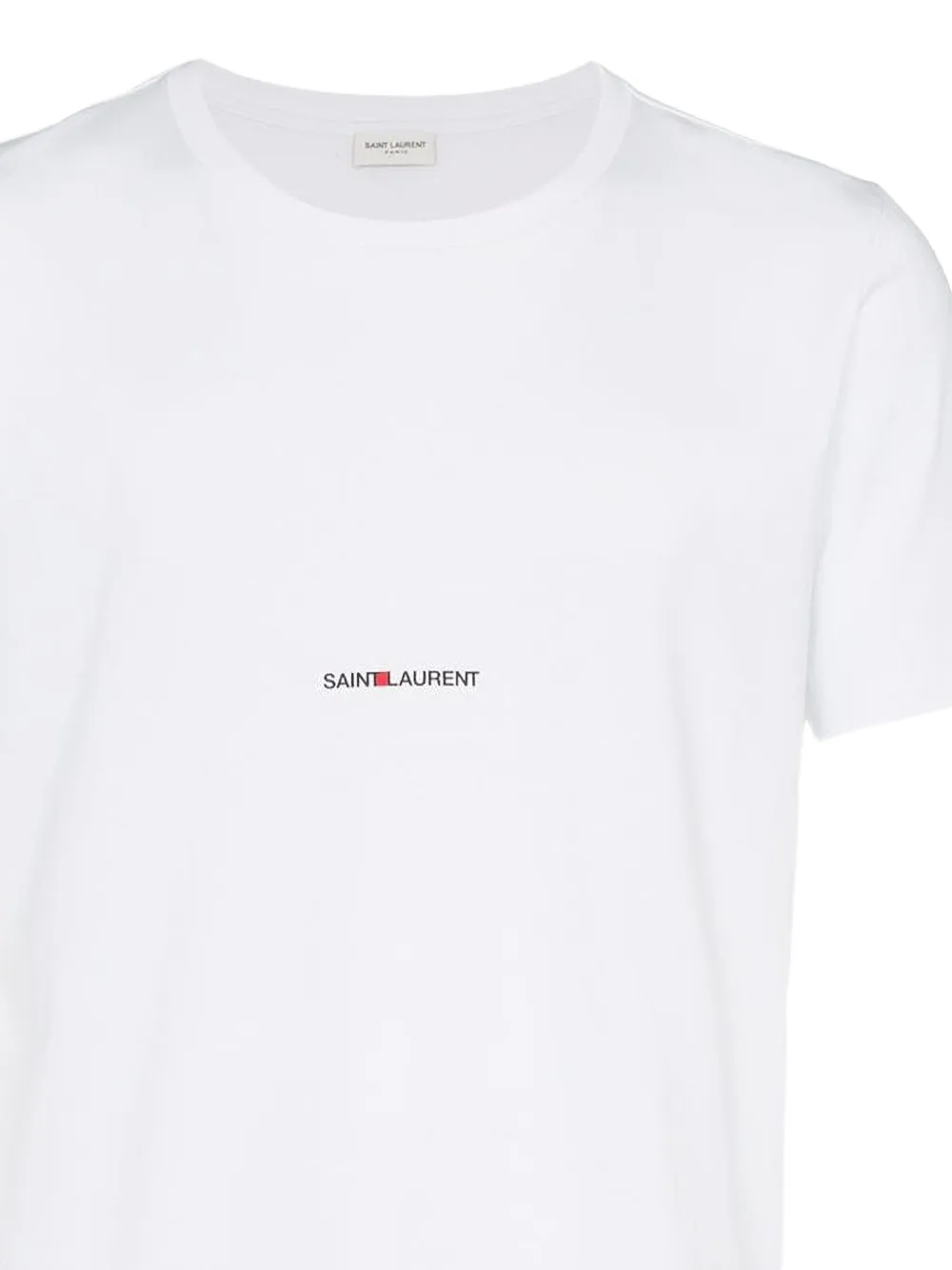 Saint Laurent logo-print T-shirt - 9000