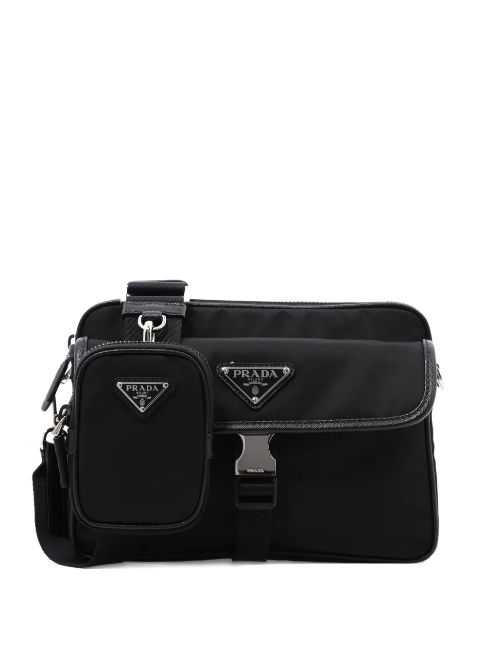 Prada Re-Nylon messenger bag | Black | Image 1