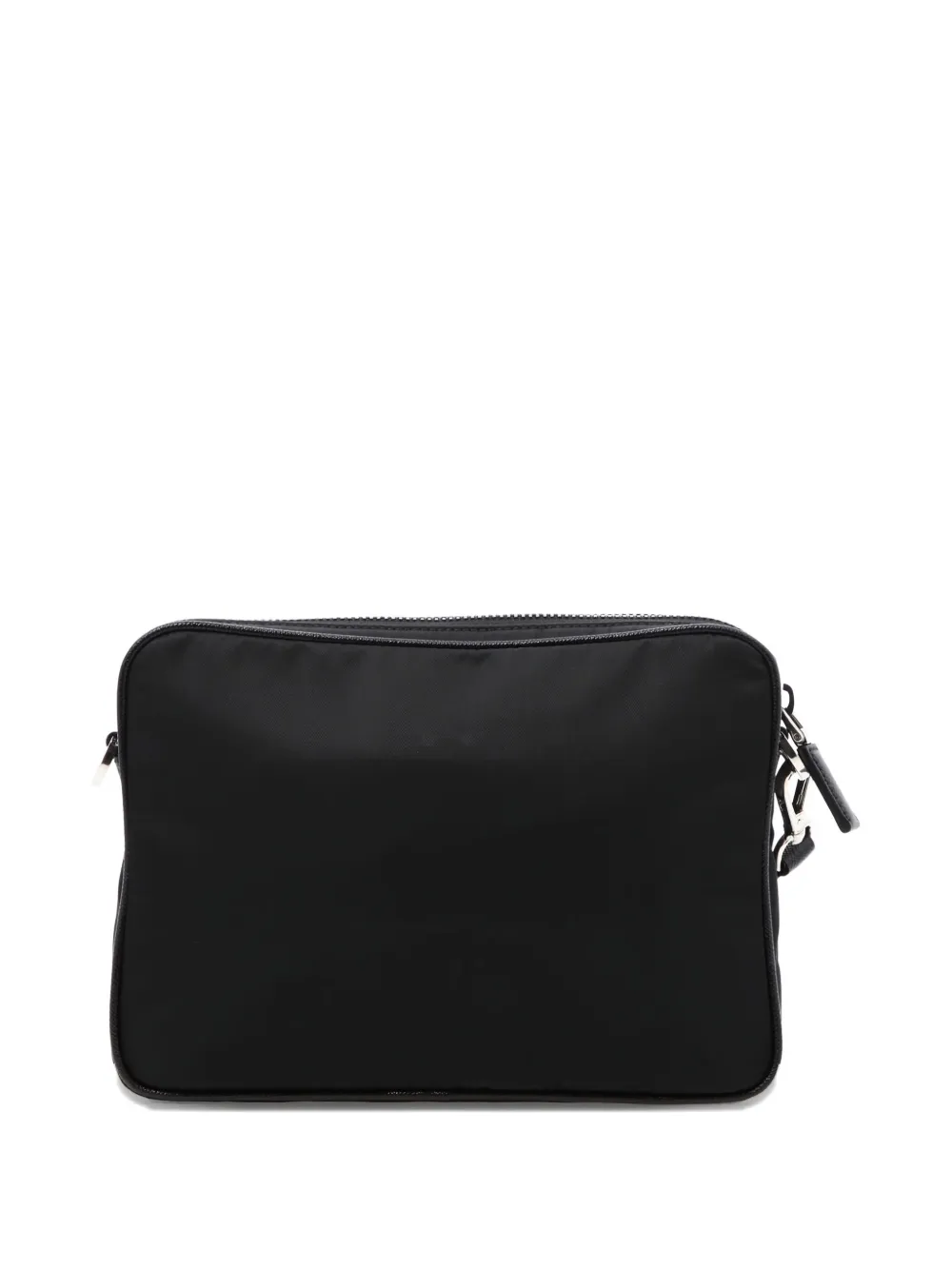 Prada Red-Nylon messengertas - Zwart