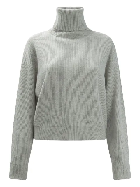 Brunello Cucinelli — roll-neck ribbed-knit sweater