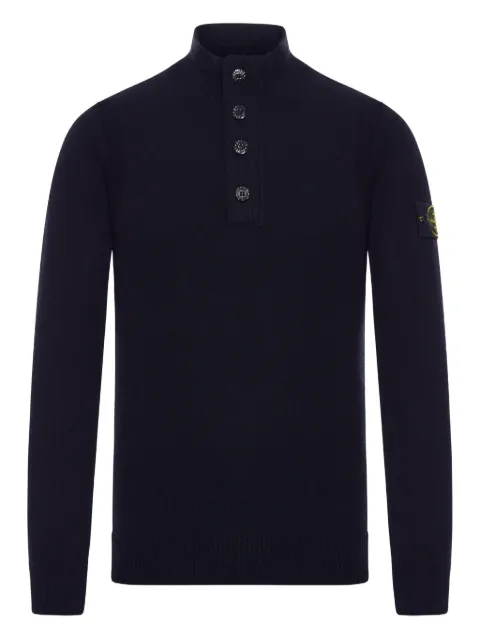Stone Island playera tipo polo con botones
