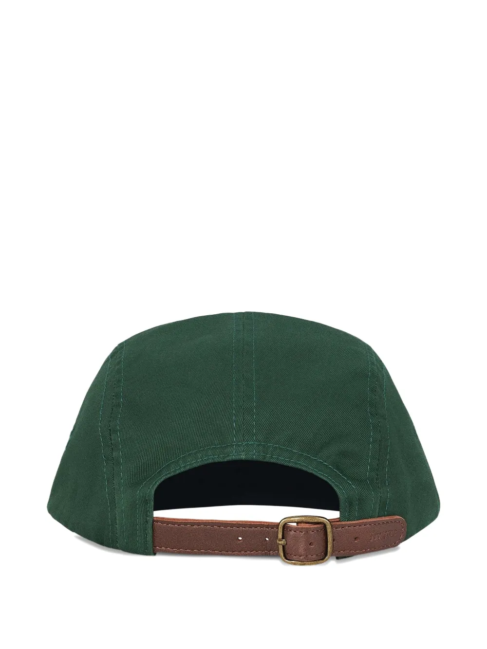 Supreme Washed Chino twill camp cap - Groen