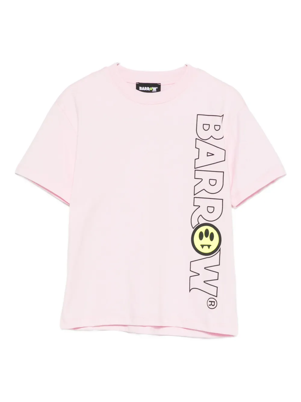 Barrow kids logo-print T-shirt | Pink | Image 1