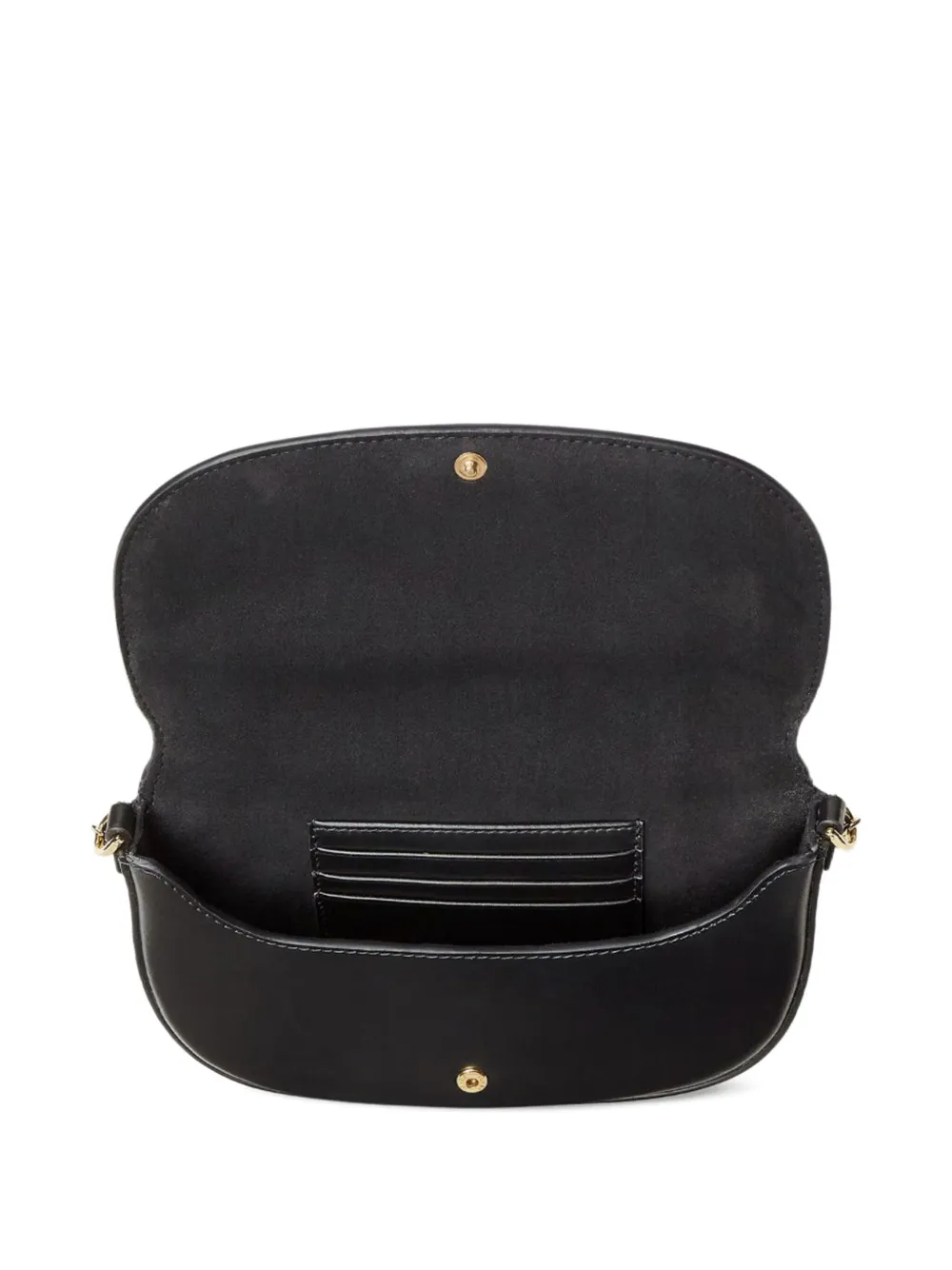 Fendi Graphy Chain Shoulder Bag In Black