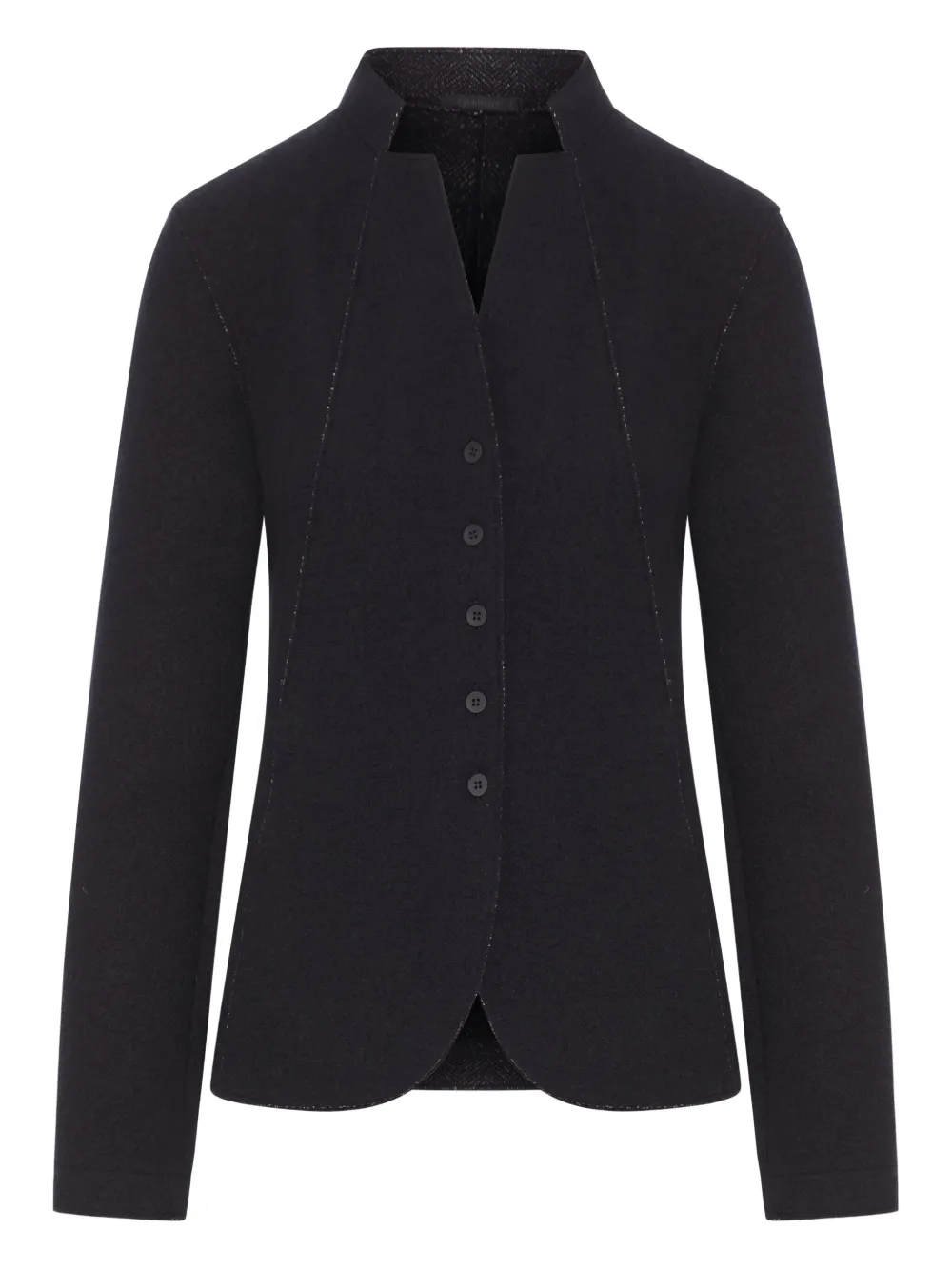 Transit wool buttoned jacket | Black | Image 1