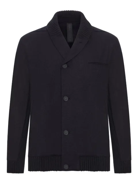Transit ribbed buttoned jacket