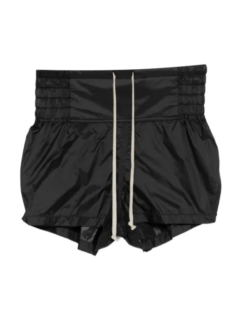 Rick Owens shirred drawstring-waist boxing trousers