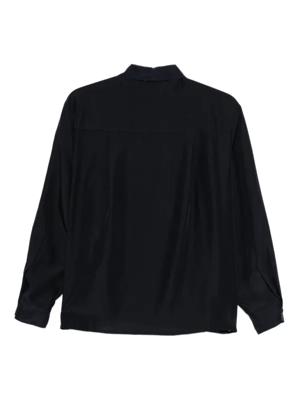 Forte Forte シルクブラウス | ブルー | FARFETCH JP