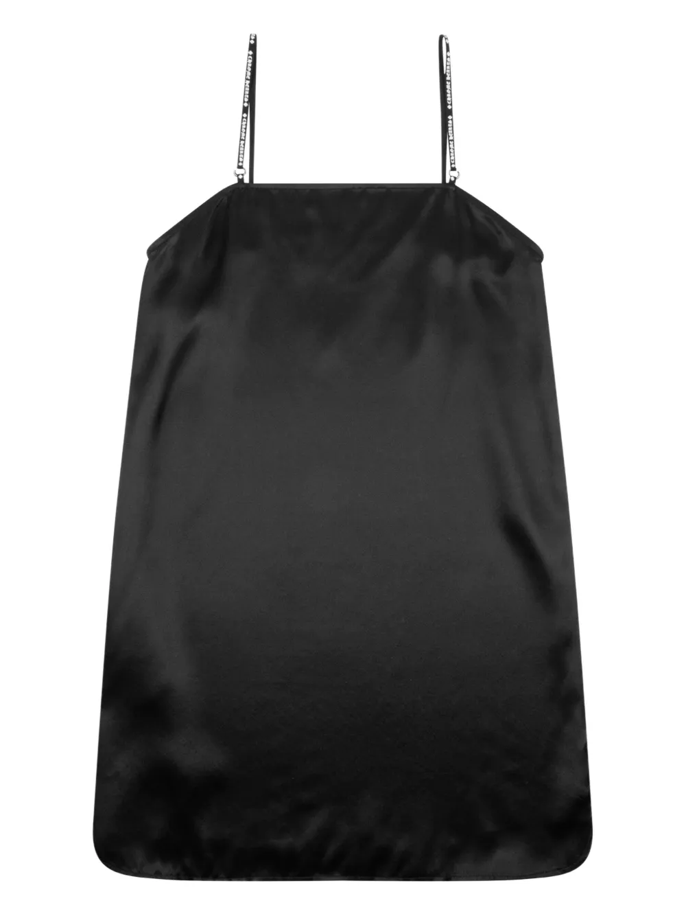Chrome Hearts A La Mode silk mini dress | Black | Image 1