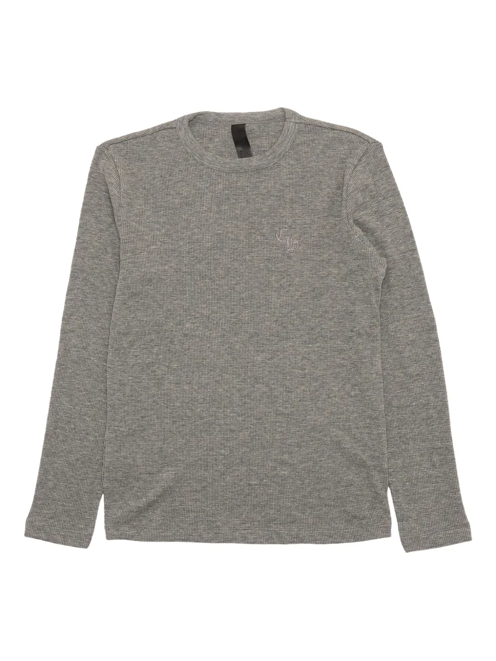 Chrome Hearts wool long sleeve T-shirt | Grey | Image 1