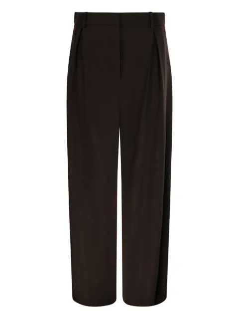 LOEWE pantalones con panel plisado