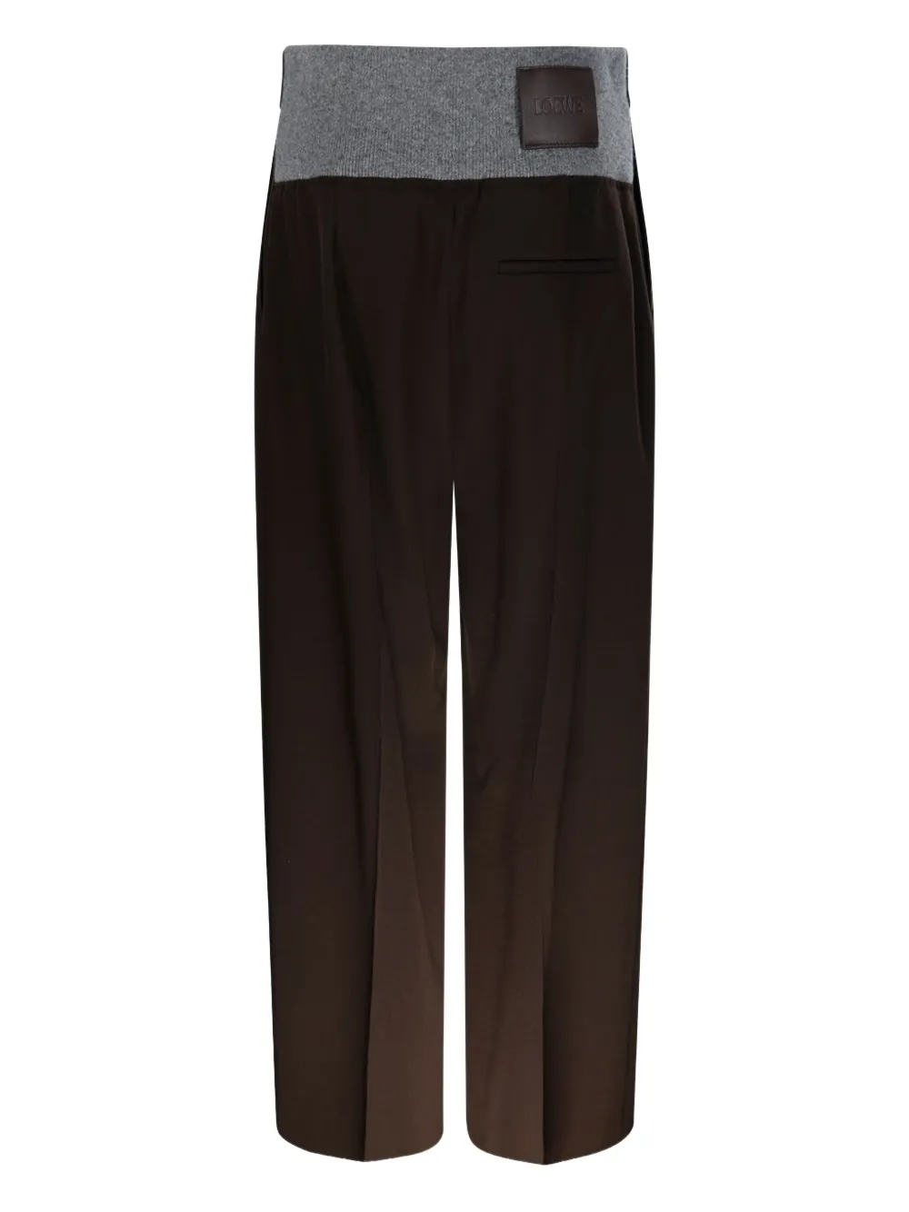 LOEWE Broek met geplooid vlak - Bruin