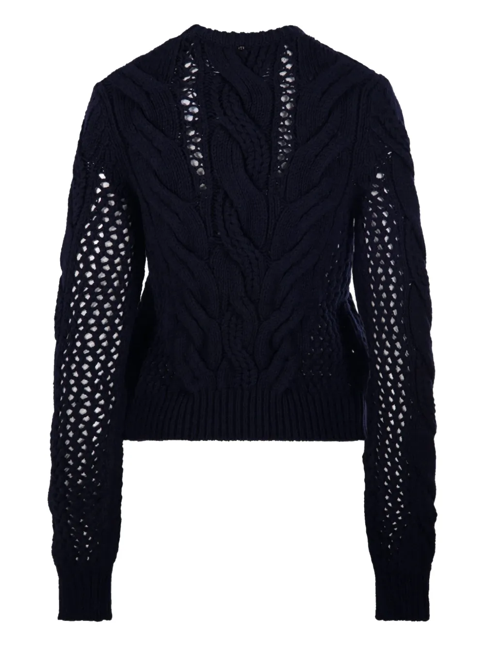 Sportmax cable-knit crew-neck sweater | Knitted Sweaters | Image 2