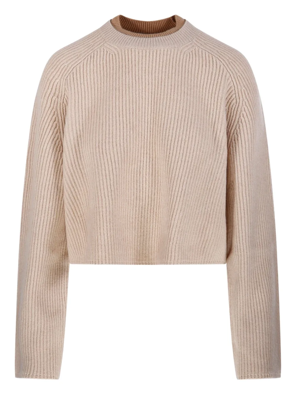 Max Mara リブニット セーター - ニュートラル Max Mara リブニット セーター - ニュートラル