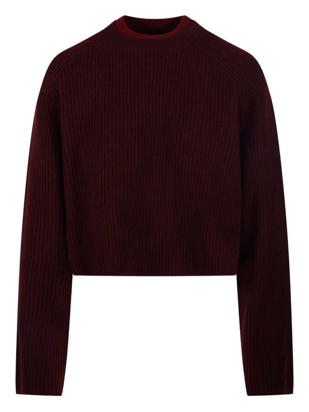 Max Mara クロップド プルオーバー - レッド Max Mara クロップド プルオーバー - レッド