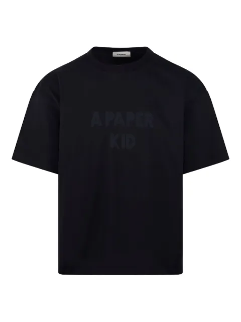 A Paper Kid logo print T-shirt