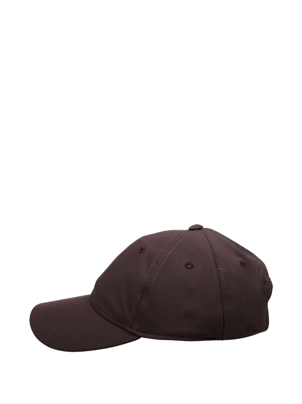 Our Legacy Curved Brim Panelled Design Cap In Brown