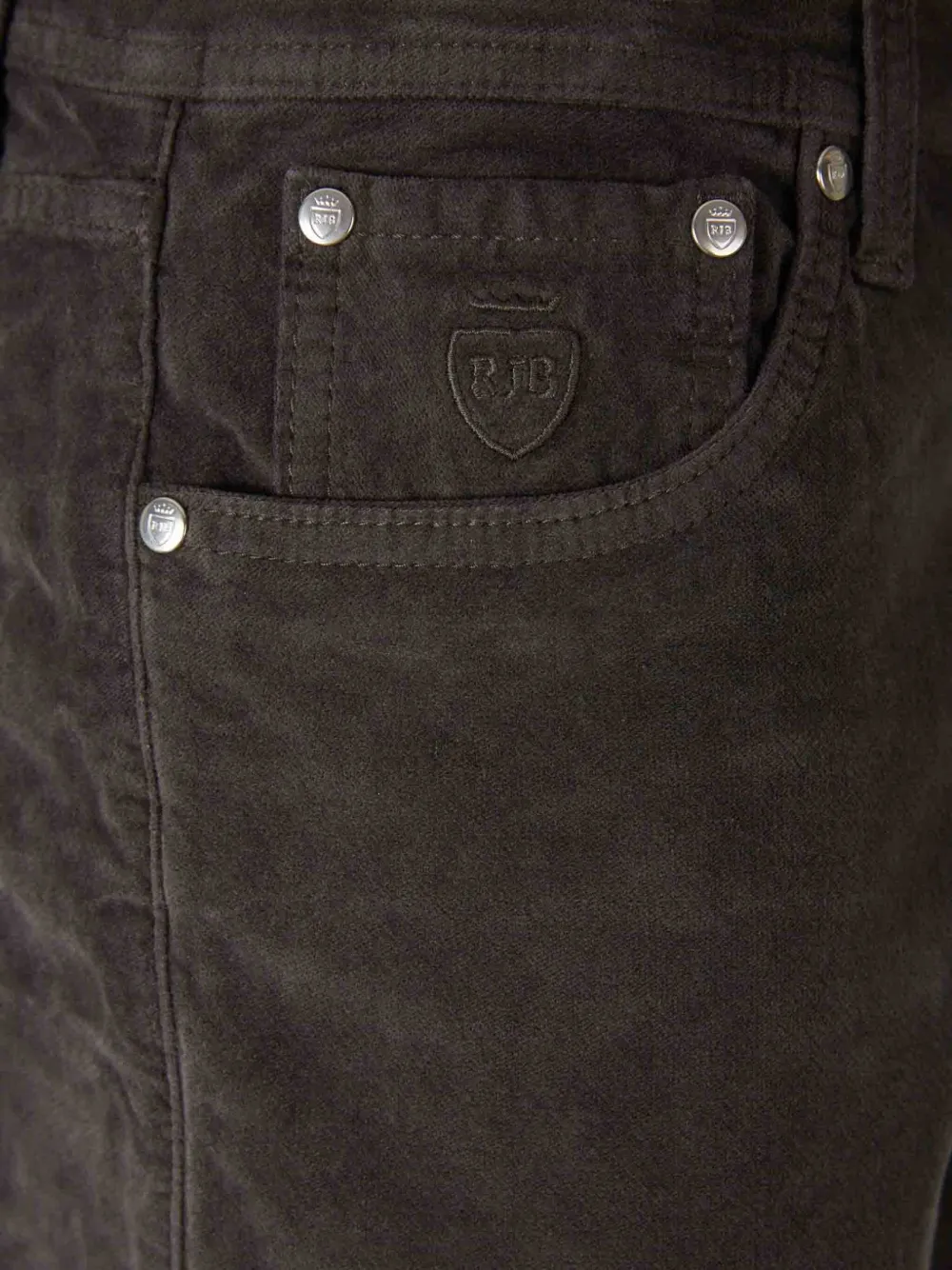 Richard J Brown Cotton-blend Jeans In Black