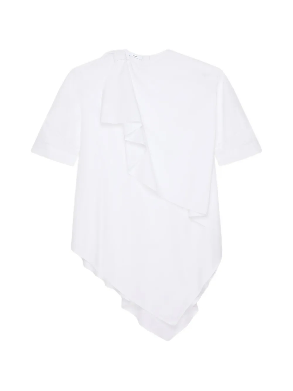 Givenchy asymmetric mini dress - Bianco