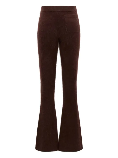 Dorothee Schumacher brushed-finish flared trousers