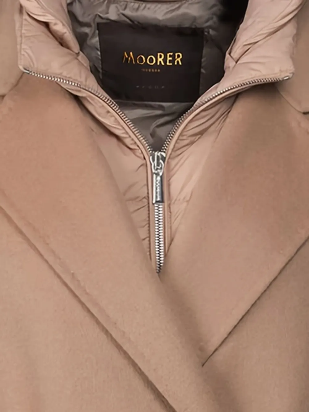 Moorer hooded belted coat | Double Breasted & Peacoats | Image 2