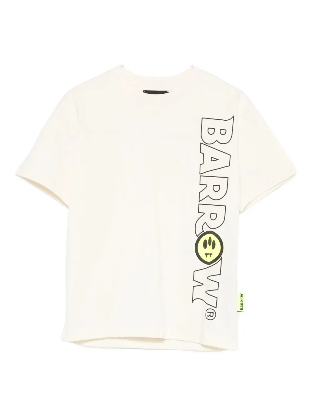 Barrow kids Smiley T-shirt | White | Image 1