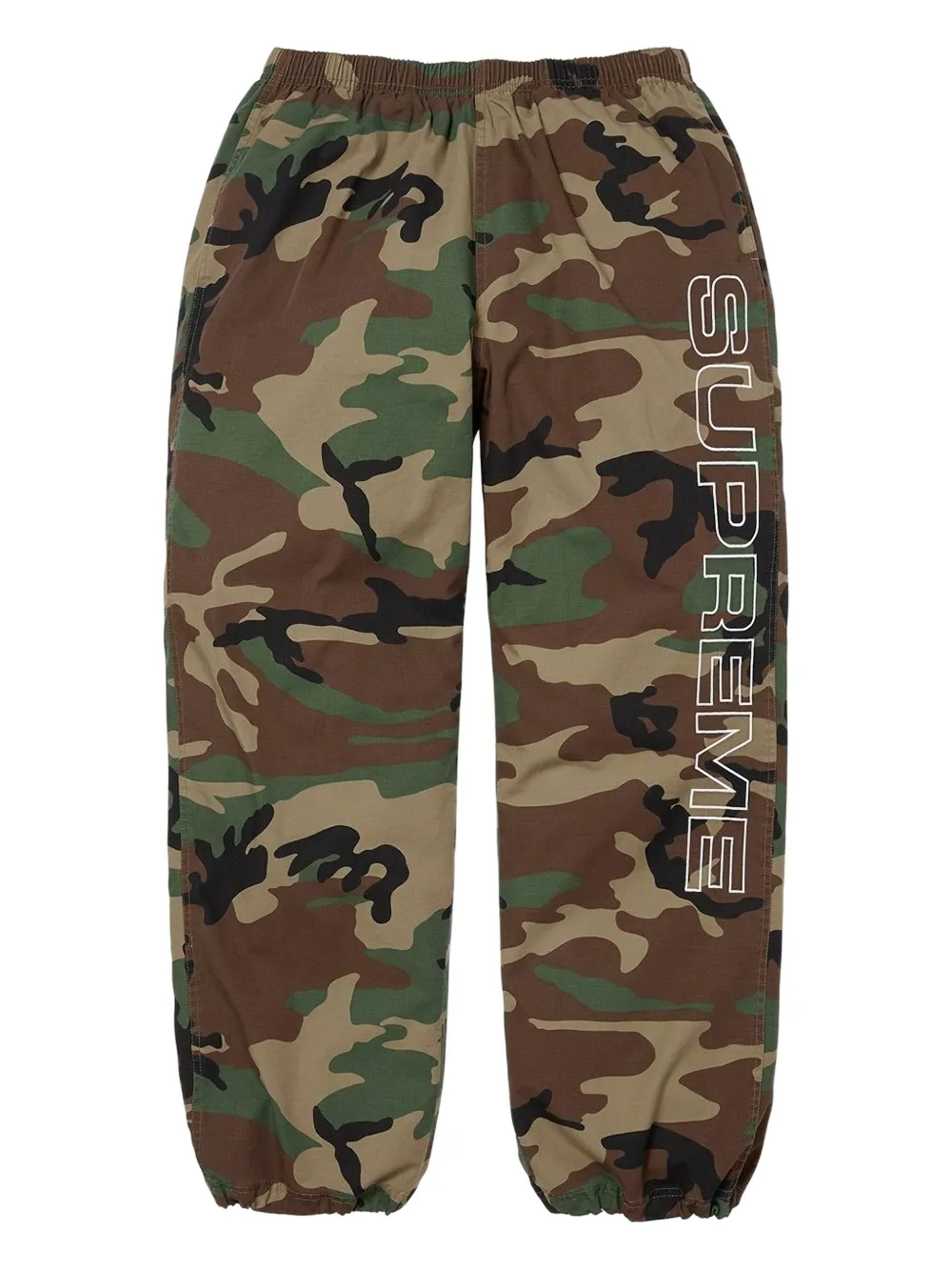 Supreme Spellout camouflage ripstop track pants - ブラウン Supreme Spellout camouflage ripstop track pants - ブラウン