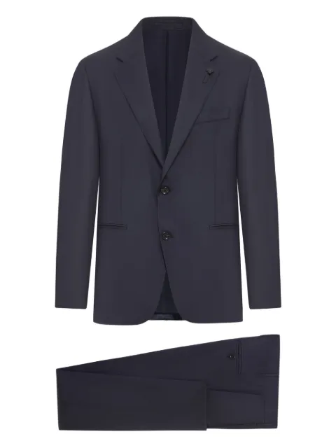 Lardini blazer de lana con botones