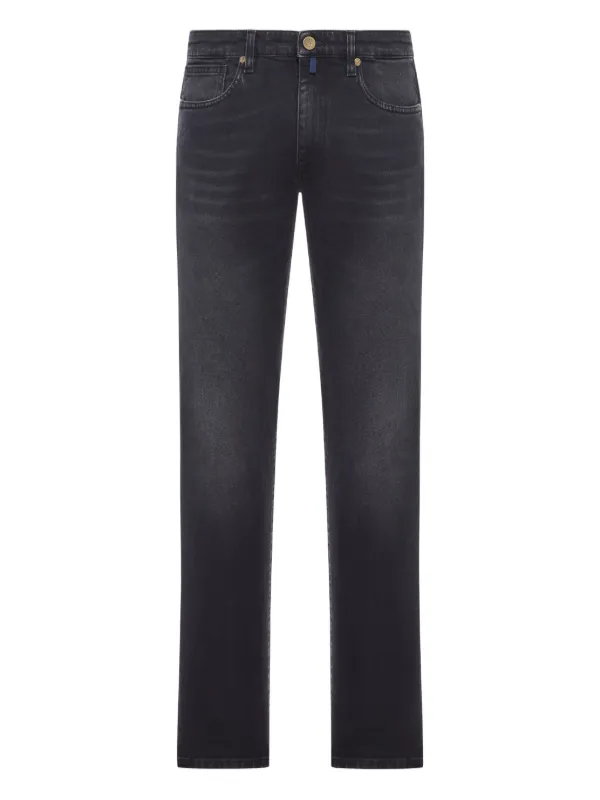 Incotex Cotton Jeans in Black