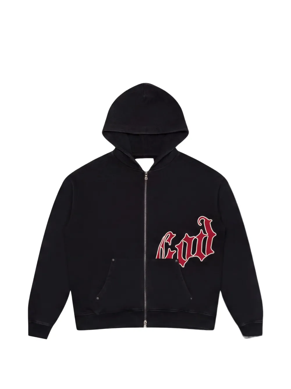 GODSPEED logo-print hoodie - Nero