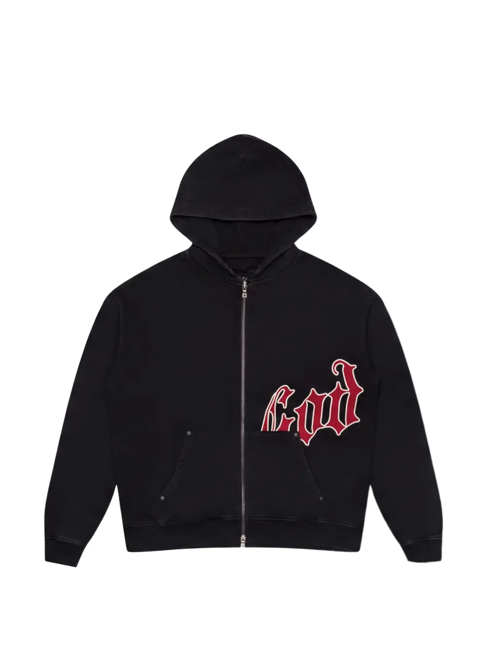 GODSPEED logo-print hoodie - Nero