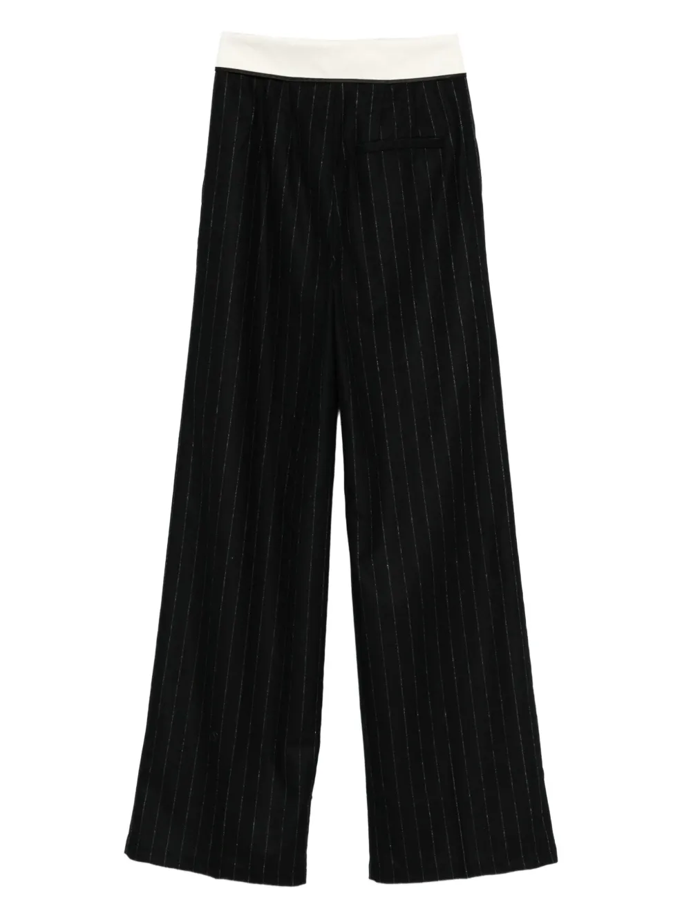 Forte Forte pinstripe wide-leg trousers | Wide-Leg Pants | Image 2