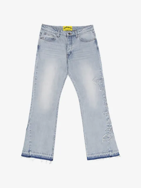 GODSPEED OG logo flared denim jeans
