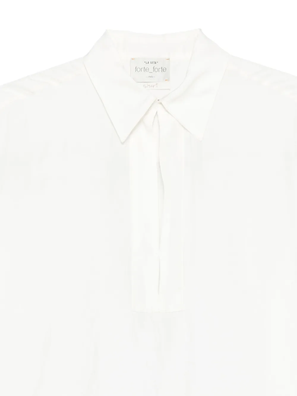 Forte Forte Silk Blouse In White