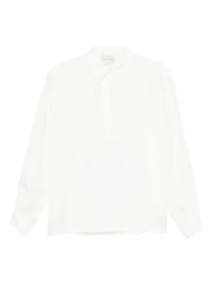 Forte Forte シルクブラウス | ブルー | FARFETCH JP
