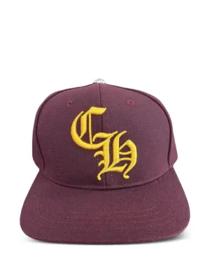 Chrome Hearts logo-embroidered Baseball Cap | Brown | FARFETCH